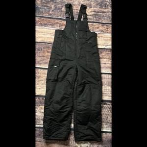 Cherokee Youth Black Ski Pants Overalls Size Medium